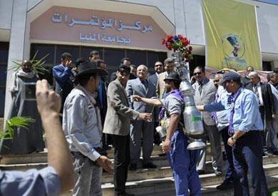 الكرنفال الأول لجوالي كليات جامعة المنيا